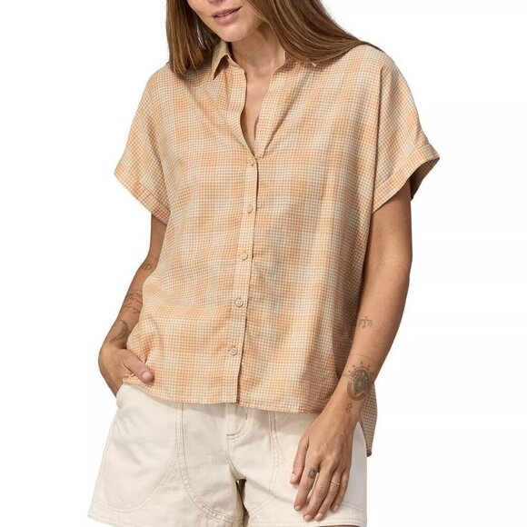 NWT Patagonia Lightweight A/C Button Front Plaid Shirt - Picture 1 of 5